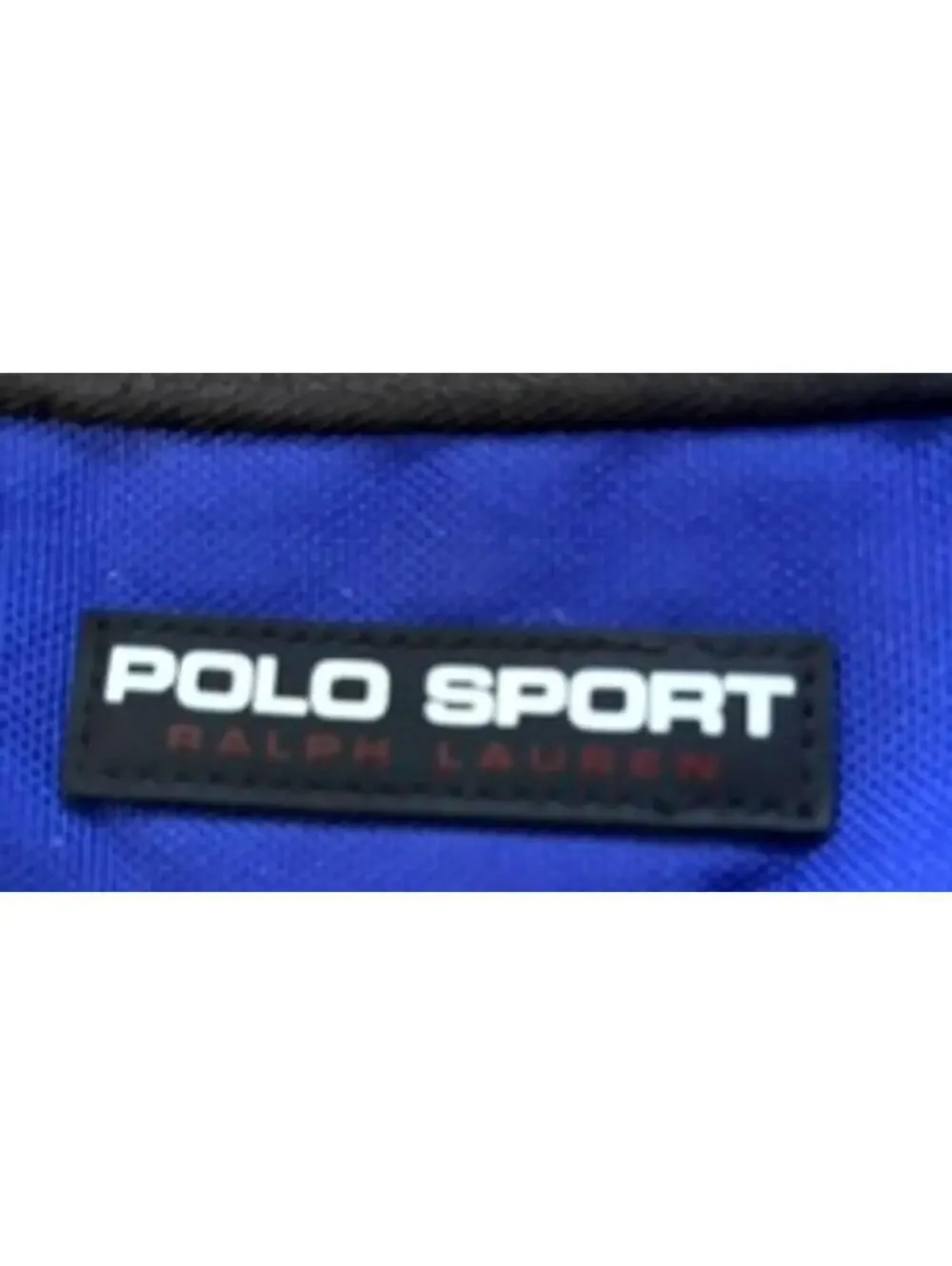 Polo Sport Ralph Lauren Blue and Black Duffel Bag